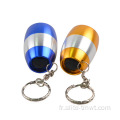 6 LED Light Mini Keychain de lampe de poche mignonne